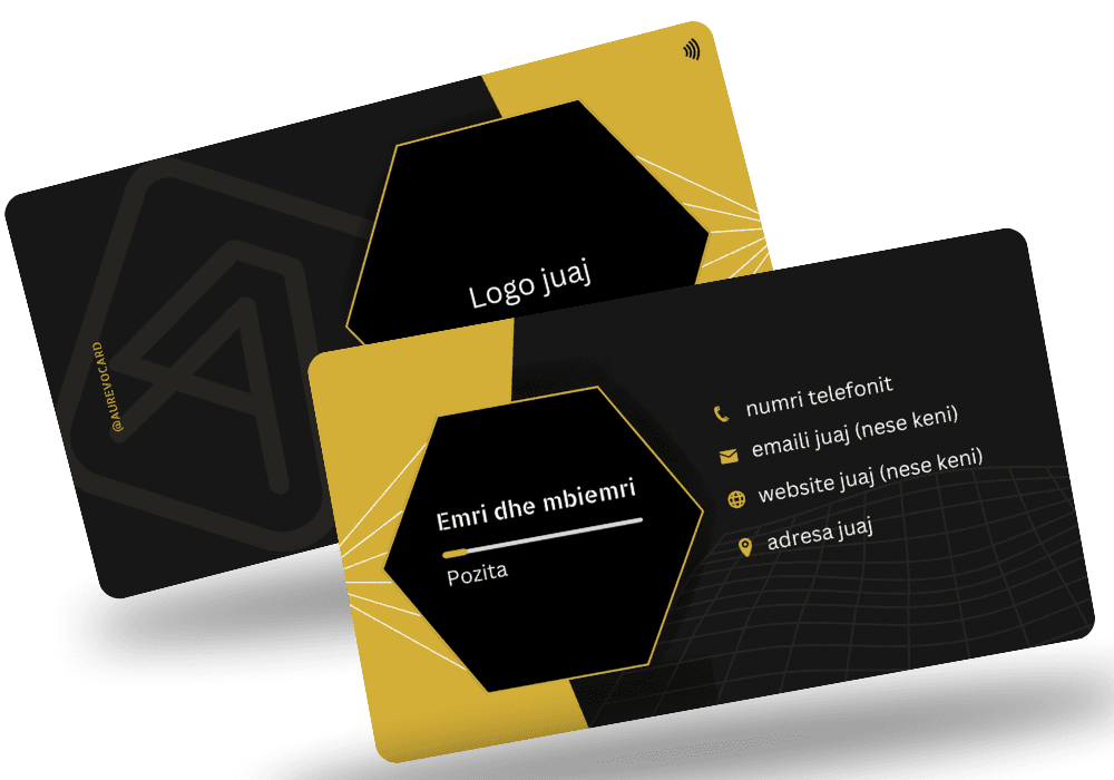 Kartela Gold digital business card